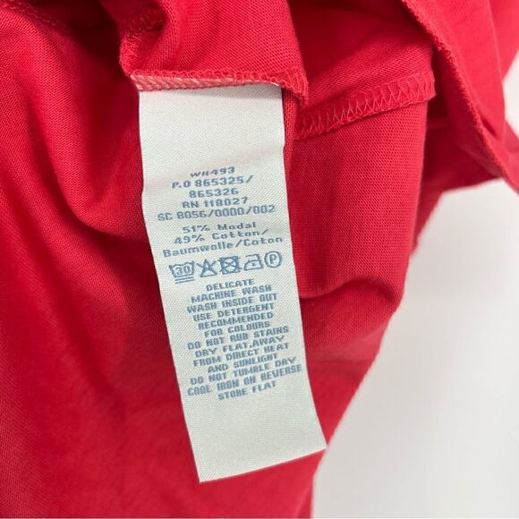 Boden Dress Size 6 Womens Berry Pink Pockets Casual Weekend Day Knit Cap Sleeve - Picture 6 of 6